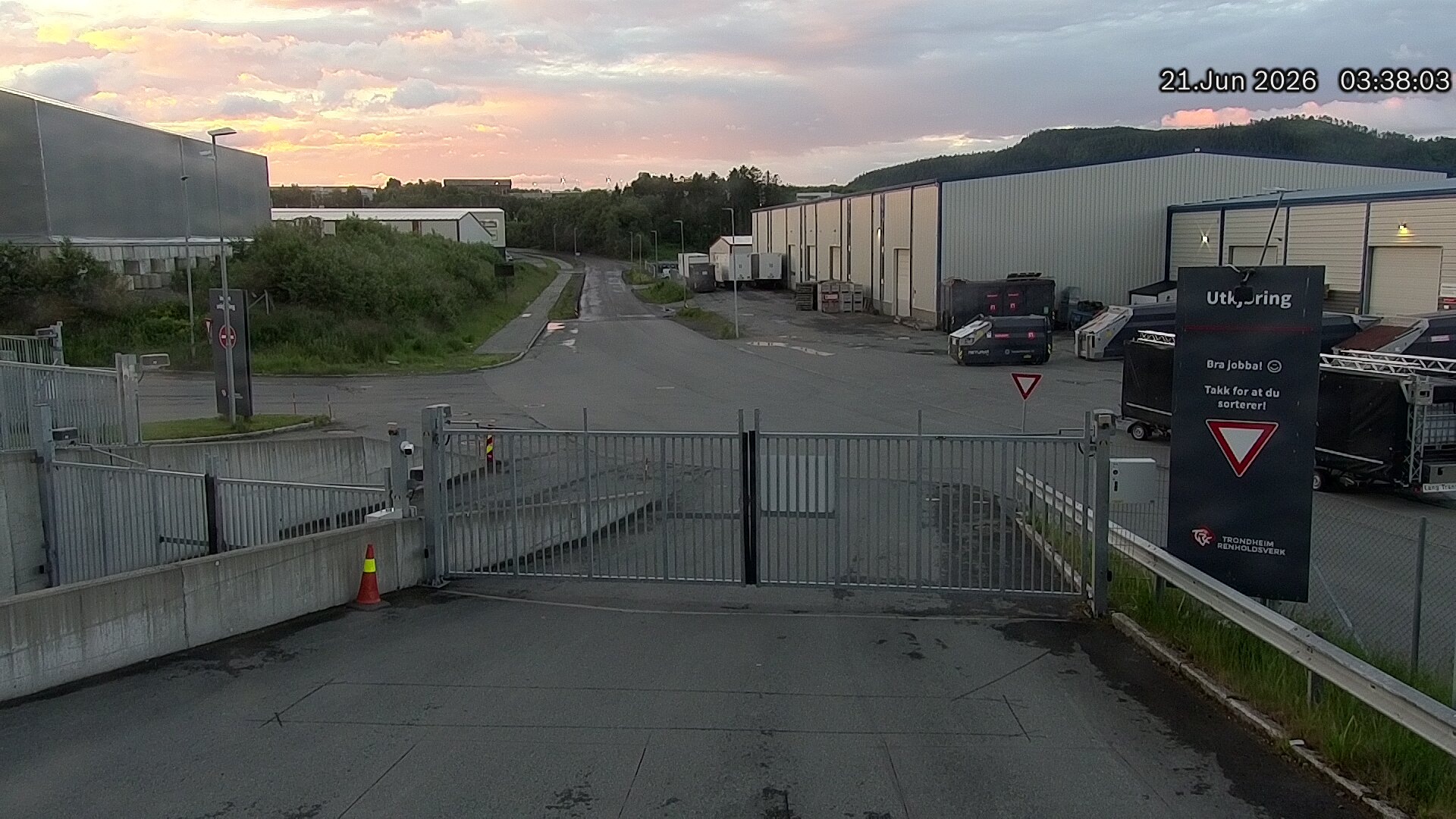 Heggstadmoen akkurat nå - live webcam
